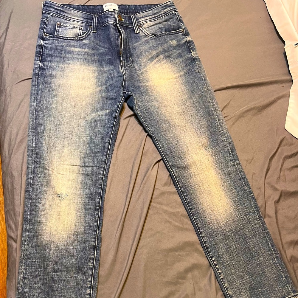 William Rast Slim Fit Stretch Jean Light Fade